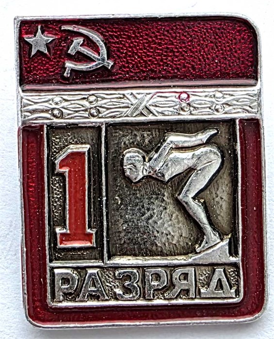 Значок - 1 разряд 14135
