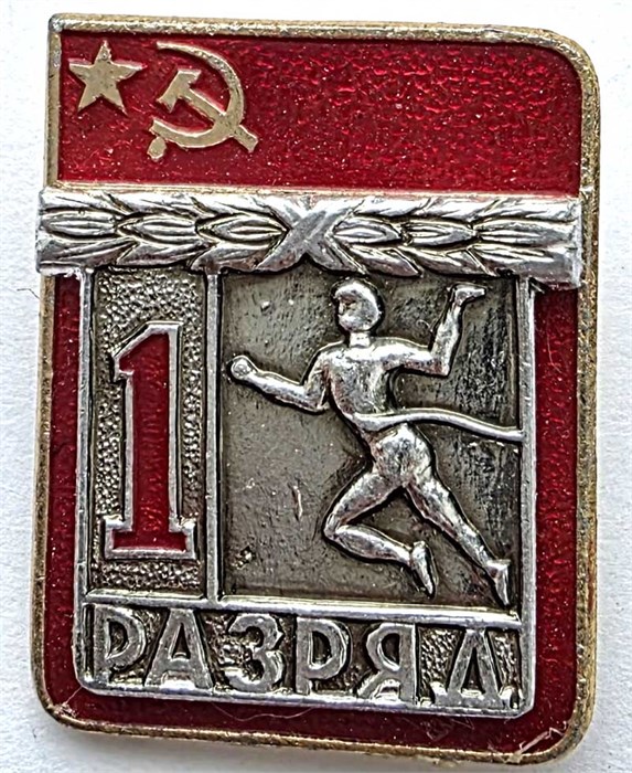 Значок - 1 разряд 14139
