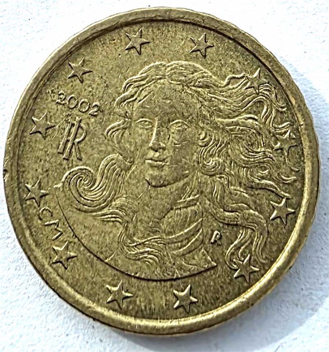 10 евроцентов - Италия, 2002 год 15365