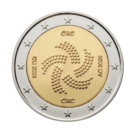 2 евро - Председательство Ирландии в Совете ЕС, Ирландия, 2026 год 16273