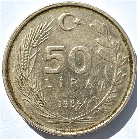 50 лир - Турция, 1986 год 16729