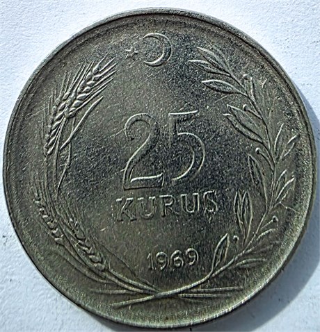 25 куруш - Турция 16834