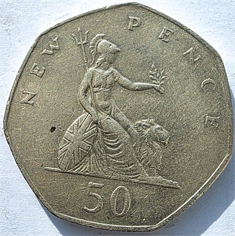 50 пенсов - Великобритания, 1981 год 16986