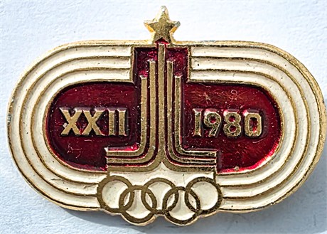 Значок - Олимпиада 80 17320