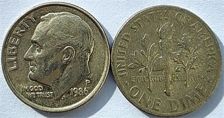 1 дайм - США 17423
