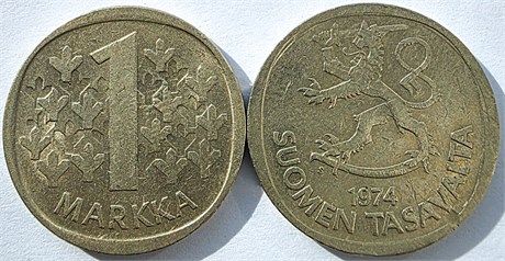 1 марка - Финляндия 17424