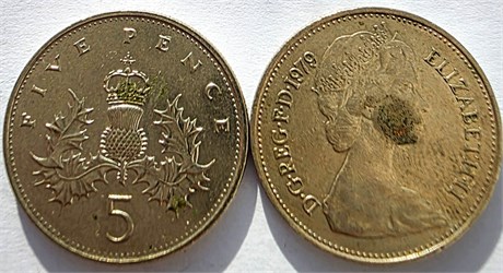 5 пенни - Великобритания 17439