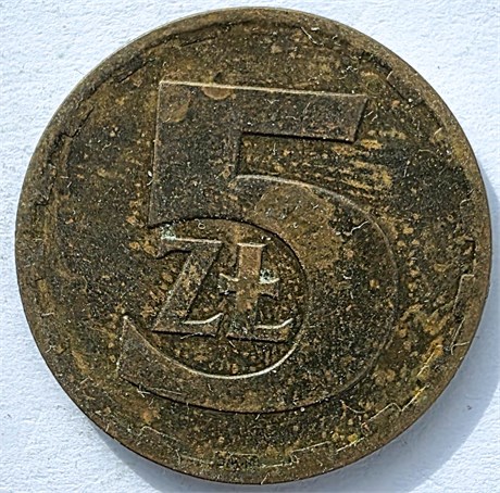 5 злотых - Польша, 1976 год 17469