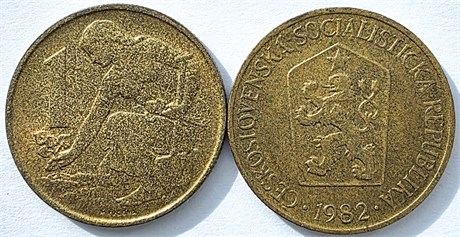 1 крона - Чехословакия 17480