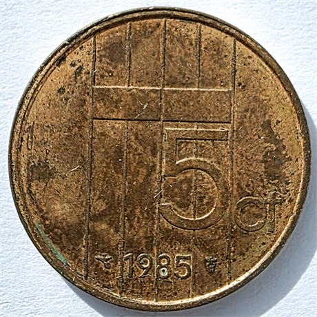 5 центов - Нидерланды, 1985 год 17518