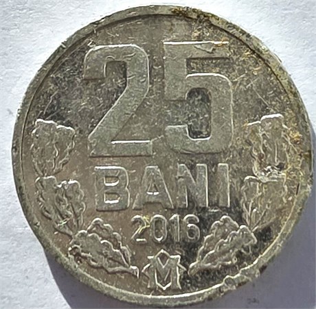 25 бани - Молдавия, 2016 год 17653