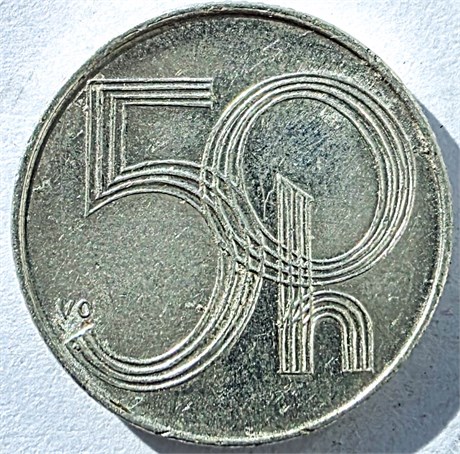 50 геллеров - Чехия, 1996 год 17674
