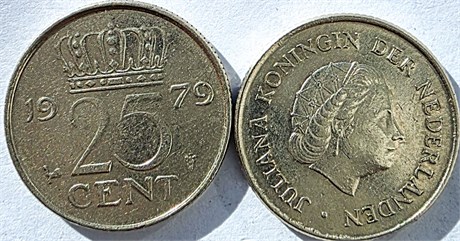 25 центов - Нидерланды, 17687