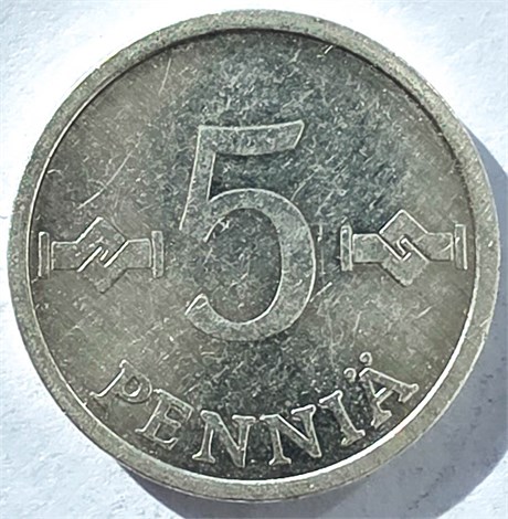 5 пенни - Финляндия, 1985 год 17699