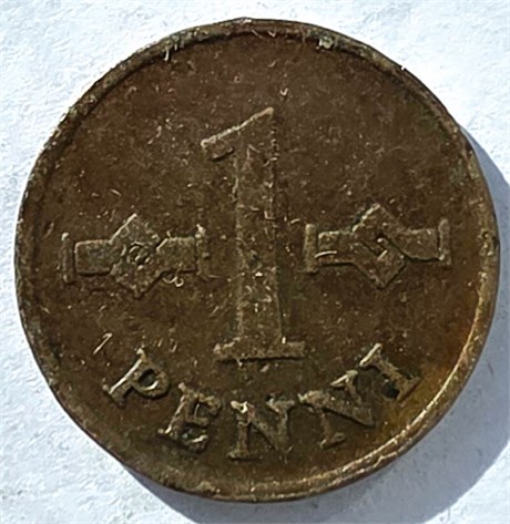 1 пенни - Финляндия, 1967 год 17709