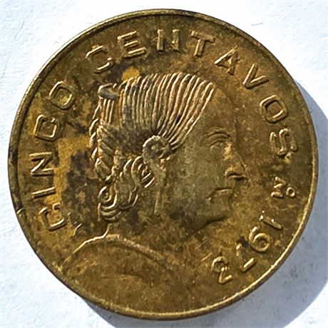 5 сентаво - Мексика, 1973 год 17711