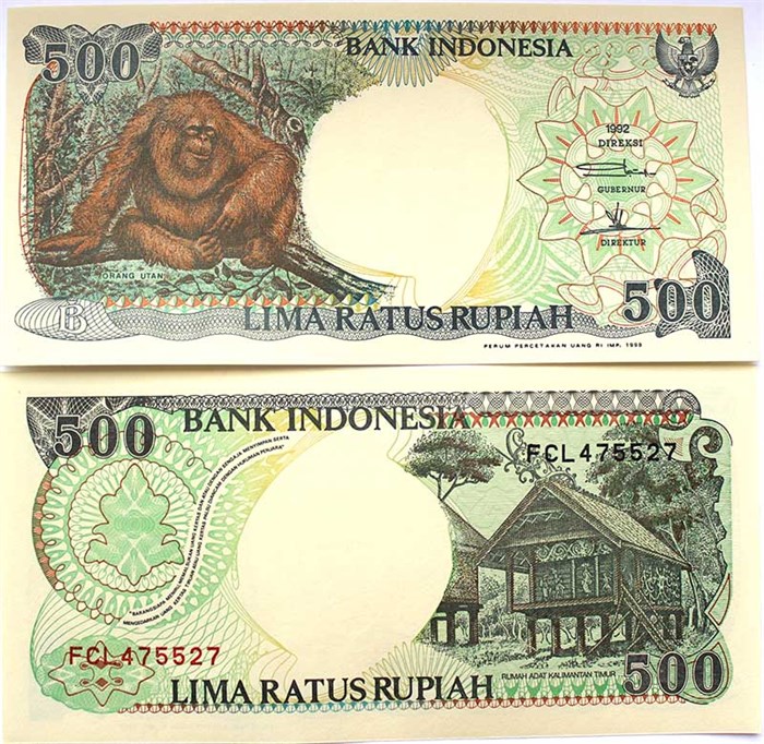 Банкнота 500 рупий - Индонезия, 1992 год 12498