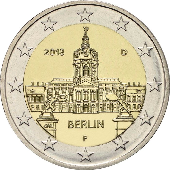 2 евро - Берлин, Германия, 2018 год, UNC 12730