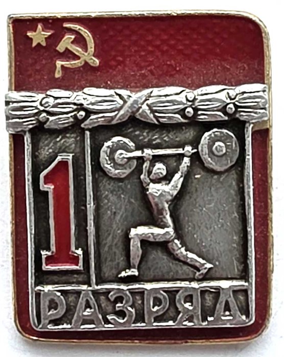 Значок - 1 разряд 13210
