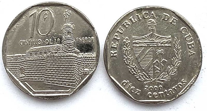 10 сентаво - Куба 13256