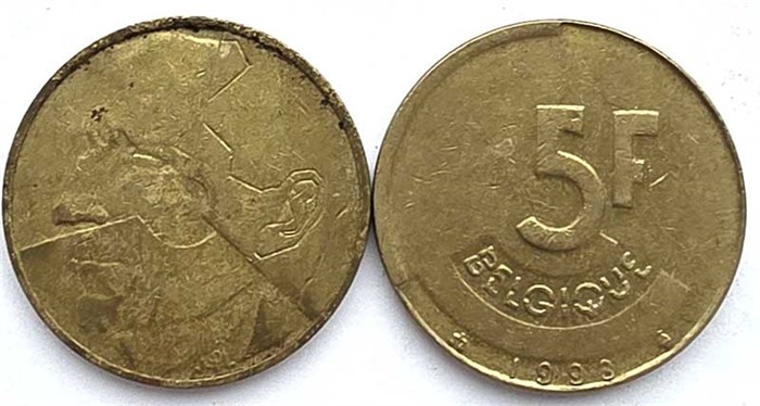 5 франков - Бельгия 13268