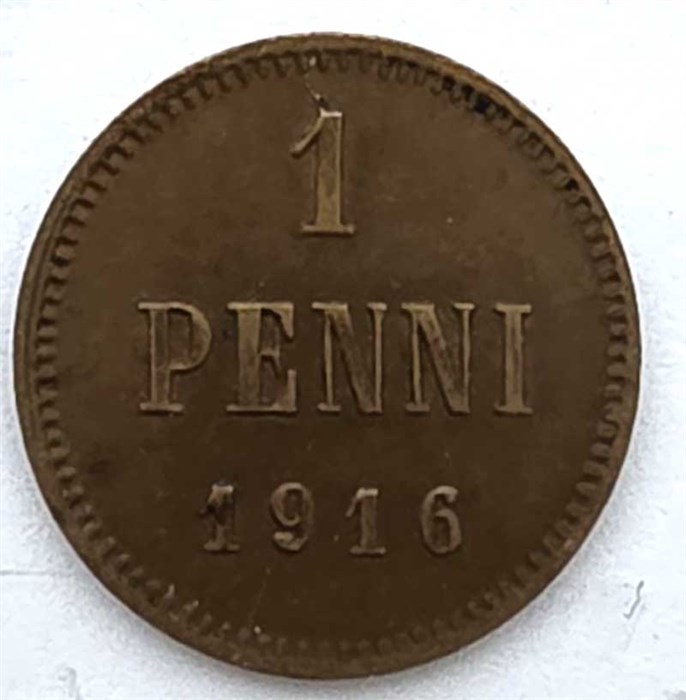 1 пенни - Русская Финляндия, 1916 год 13328