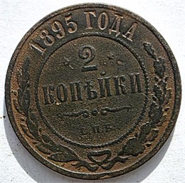 2 копейки 1895 год 16480