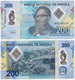 Банкнота 200 кванза - Ангола, 2020 год, UNC 17130