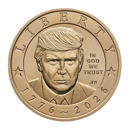 1 доллар - 250 лет Независимости США - Дональд Трамп, США, 2026 год 17246