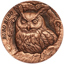 25 центов - Евразийский филин, Самоа, 2024 год 17713