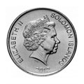 10 центов - Статуэтка бога моря Нгориеру, Соломоновы острова, 2012 год, UNC 14125