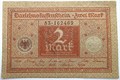 Банкнота 2 марки - Германия, 1920 год 14310