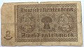 Банкнота 2 рентенмарки - Германия, 1937 год 14322