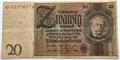 Банкнота 20 марок - Германия, 1924 год 14339