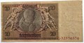 Банкнота 20 марок - Германия, 1924 год 14339