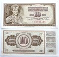 Банкнота 10 динар - Югославия, 1968 год, UNC 14372