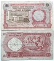 Банкнота 1 фунт - Нигерия, 1967 год 14402