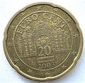 20 евроцентов - Австрия, 2003 год 15247