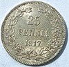 25 пенни - 1917 год, Русская Финляндия 16023