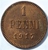 1 пенни - 1917 год, Русская Финляндия 16030