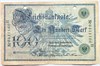 Банкнота 100 марок - Германия, 1908 год 16629