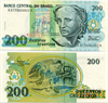 Банкнота 200 крузейро - Бразилия, 1990 год, UNC 16943