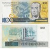 Банкнота 100 крузадо - Бразилия, 1986-1988 гг, UNC 16945