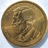 1 доллар - Вудро Вильсон, 28-й президент, США, с черной точкой 16949
