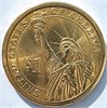 1 доллар - Вудро Вильсон, 28-й президент, США, с черной точкой 16949