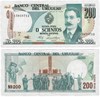 Банкнота 200 песо - Уругвай, 1986 год, UNC 16968
