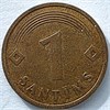 1 сантим - Латвия 17497