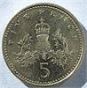 5 пенсов - Великобритания, 1990 год 17691
