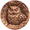 25 центов - Евразийский филин, Самоа, 2024 год 17713