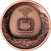 25 центов - Евразийский филин, Самоа, 2024 год 17713
